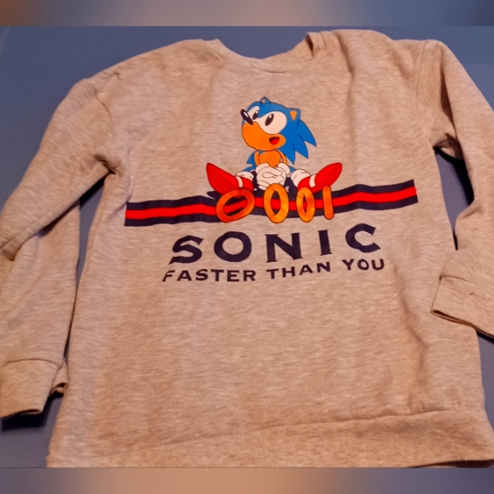 Sonic sweat shirt